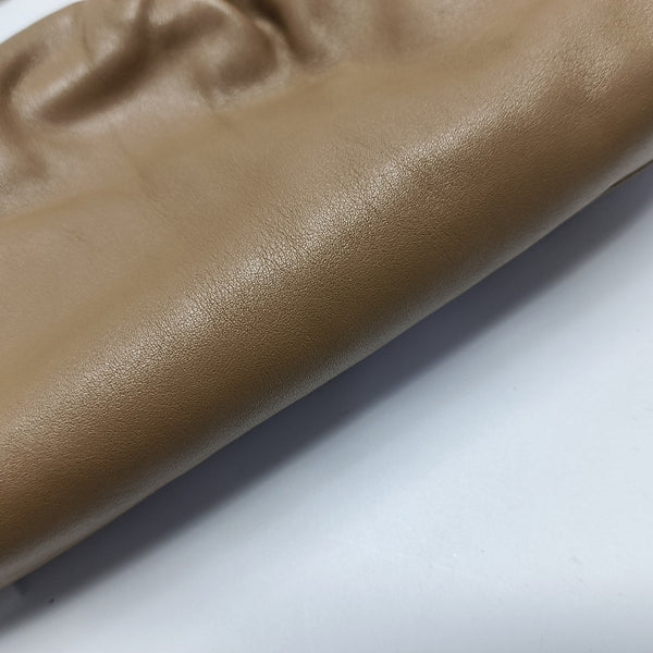 Authenticated pre-owned The Pouch Calfskin Brown - Shoulder Bag at Looply