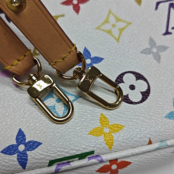 LV × TM IVY Coated Canvas White
