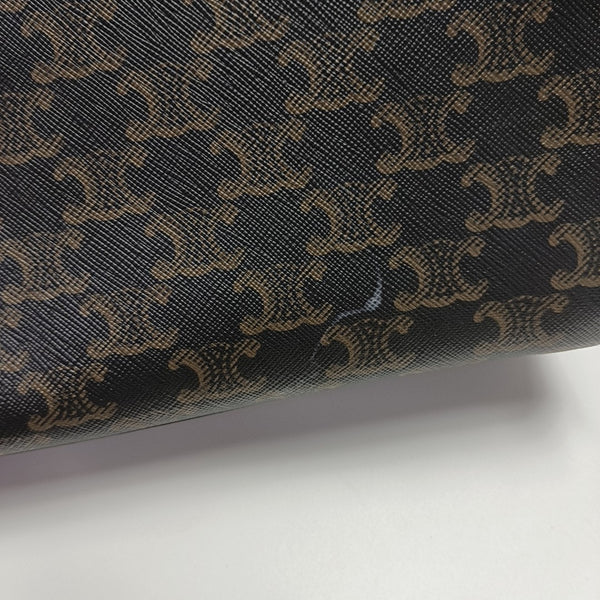CABAS CELINE Small Coated Canvas Brown