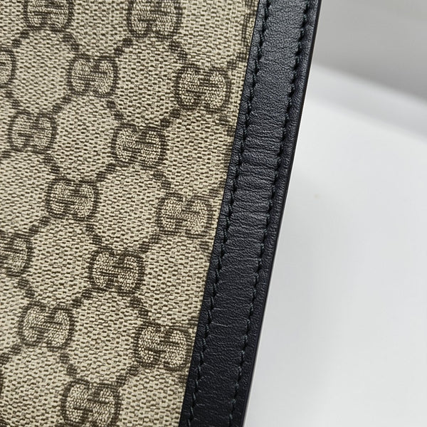 Padlock Medium Monogram Coated Canvas Beige