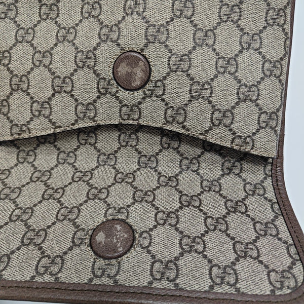 Neo Vintage Small Monogram Coated Canvas Beige