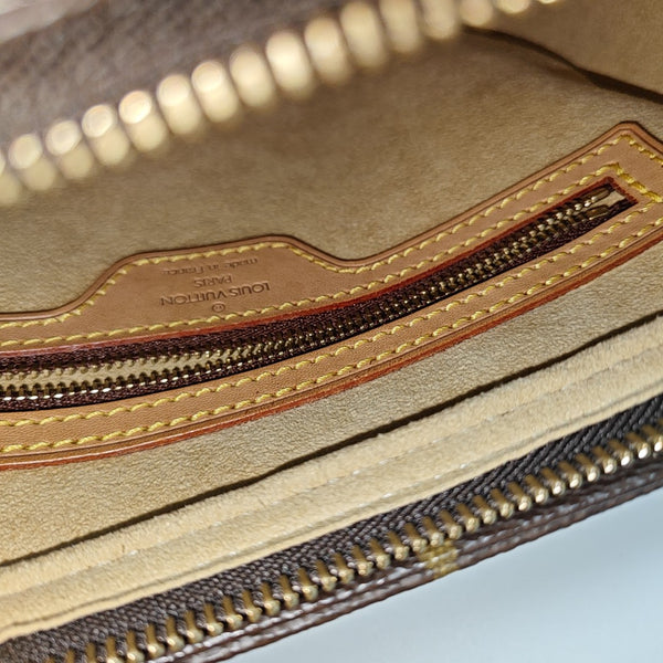 LOOPING MM Monogram Coated Canvas Brown