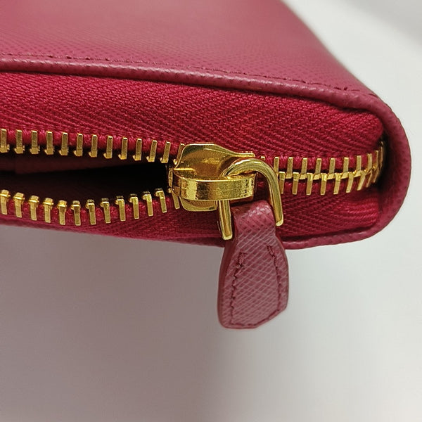 Saffiano Calfskin Wallet Pink