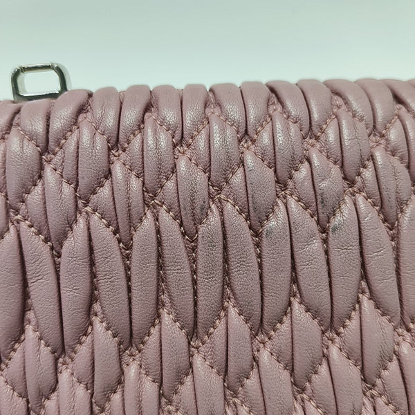 Quilted Lambskin Shoulder Bag Pink