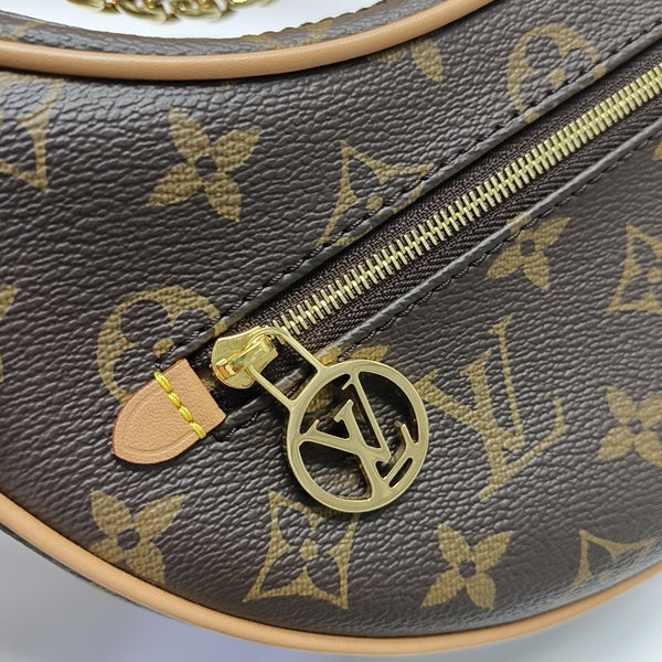 LOOP Monogram Coated Canvas Brown