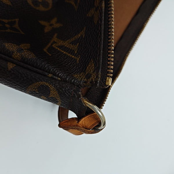 ACCESSOIRES Monogram Coated Canvas Brown