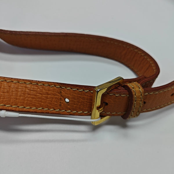 Calfskin Shoulder Bag Orange