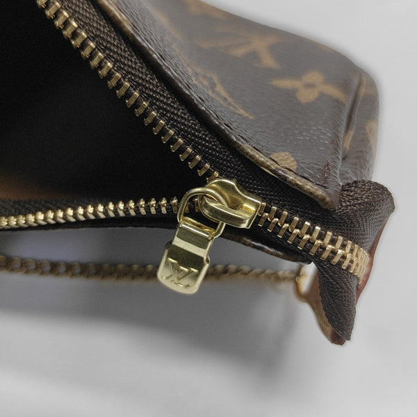 ACCESSOIRES Mini Monogram Coated Canvas Brown