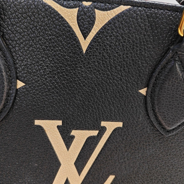 ONTHEGO PM Calfskin Black