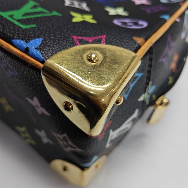 LV × TM DEAUVILLE Monogram Coated Canvas Black