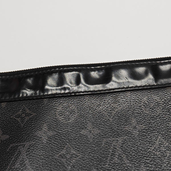 DISCOVERY Monogram Coated Canvas Black