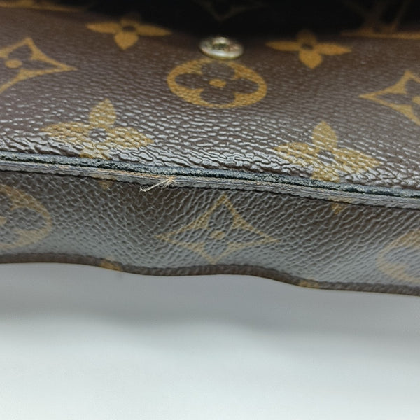 FÉLICIE Monogram Coated Canvas Brown
