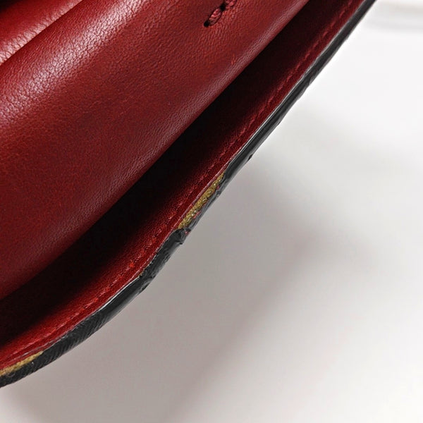 Authenticated pre-owned Faye Small Calfskin Red - Shoulder Bag at Looply