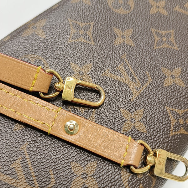 IVY Monogram Coated Canvas Brown