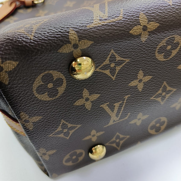 CARRYALL PM Monogram Coated Canvas Brown