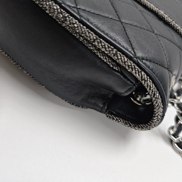 MADISON Quilted Calfskin Black