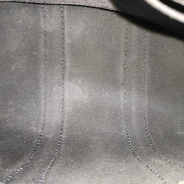 KEEPALL 25 Monogram Coated Canvas Black