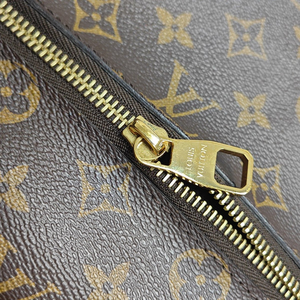 MÉTIS MM Monogram Coated Canvas Brown