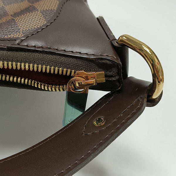 VINTAGE THAMES Damier Ebene Coated Canvas Brown