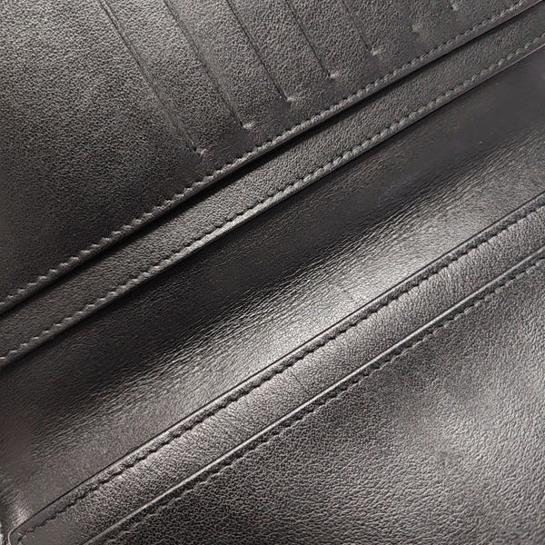 BOY CHANEL Mini Quilted Grained Calfskin Black Wallet