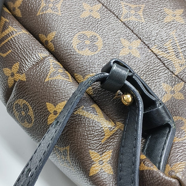 PALM SPRINGS PM Monogram Coated Canvas Brown