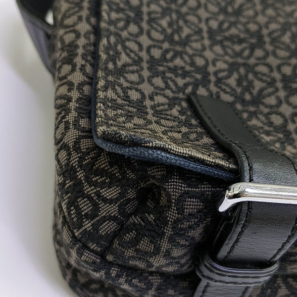Canvas Shoulder Bag Extra Small Gray