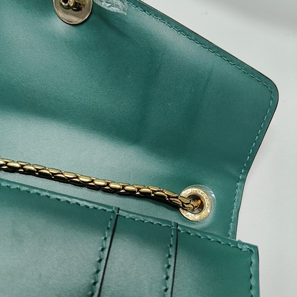 SERPENTI FOREVER Small Calfskin Green