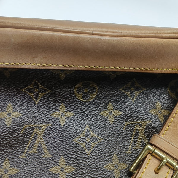 MONTSOURIS MM Monogram Coated Canvas Brown