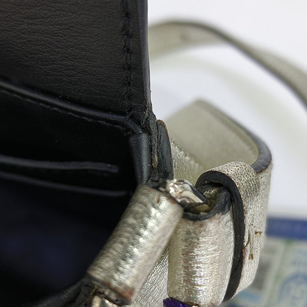 Gancino Calfskin Silver