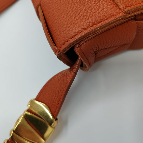 Cassette Medium Calfskin Orange