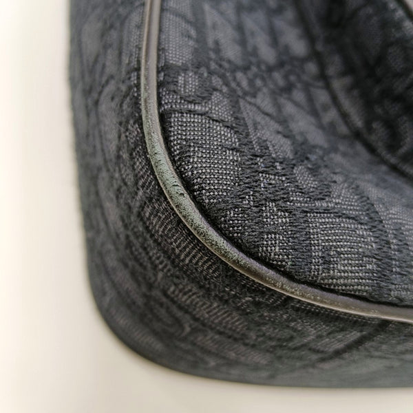Authenticated pre-owned Saddle Monogram Canvas Black - Tote Bag at Looply