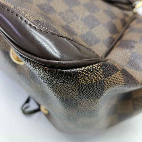 VERONA MM Damier Ebene Coated Canvas Brown