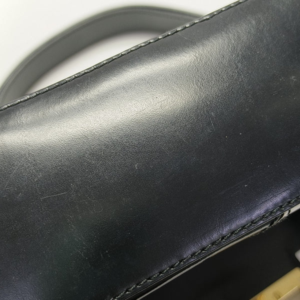 Sophia Quilted Calfskin Black