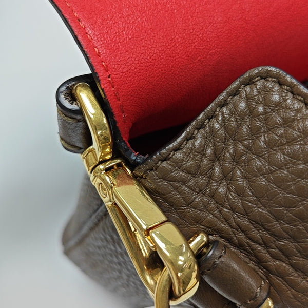 Baguette Calfskin Brown