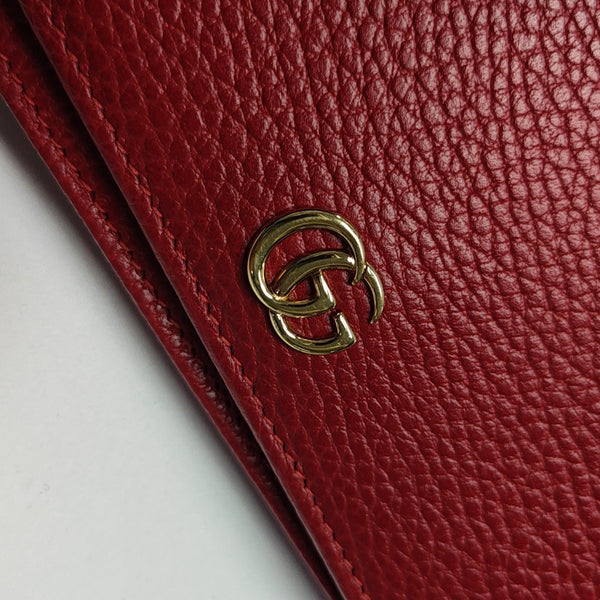 GG Marmont Mini Calfskin Red
