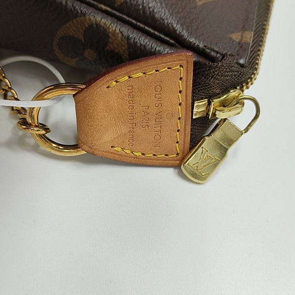 ACCESSOIRES Mini Monogram Coated Canvas Brown