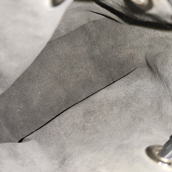 NOÉ Nano Monogram Canvas Gray