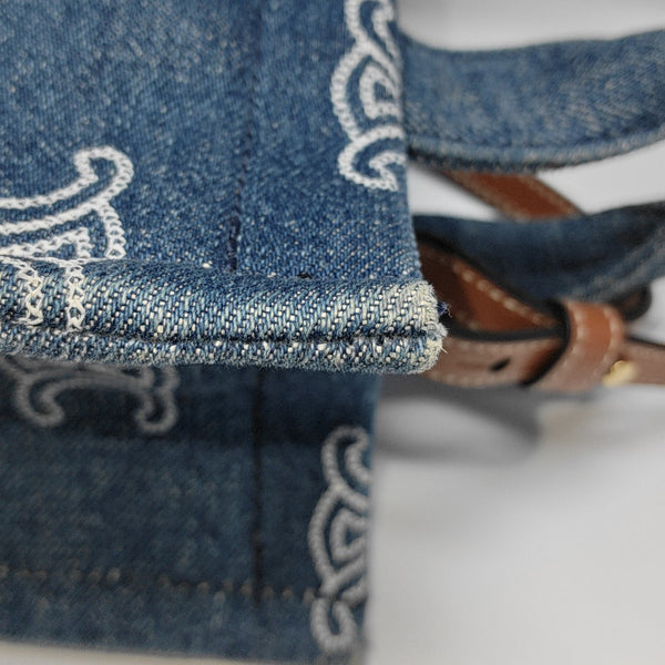 Fabric Tote Bag Blue