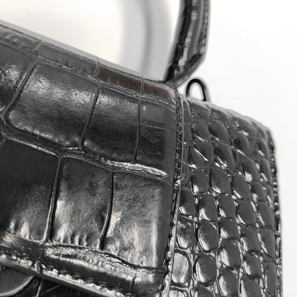 Hourglass XS Calfskin Black