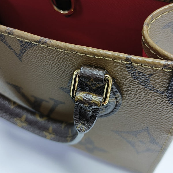 ONTHEGO BB Monogram Coated Canvas Brown