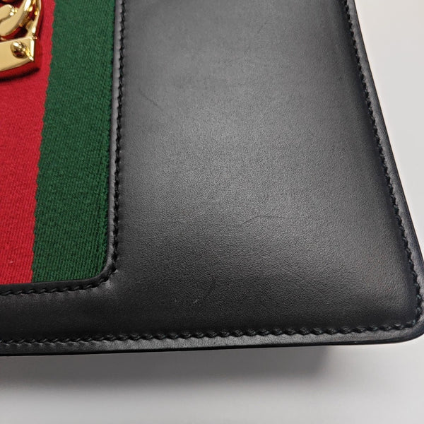 Sylvie Small Calfskin Black