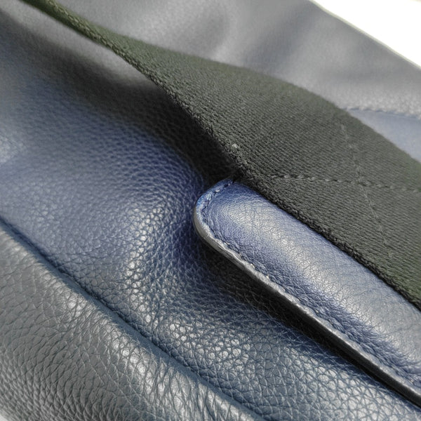 Calfskin Shoulder Bag Blue