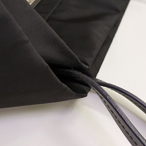 Nylon Tote Bag Medium Black