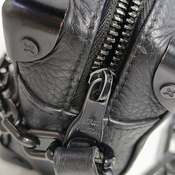 SOFT TRUNK Mini Monogram Calfskin Black