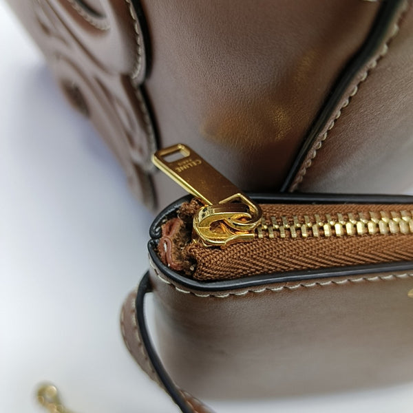 TRIOMPHE Mini Leather Brown