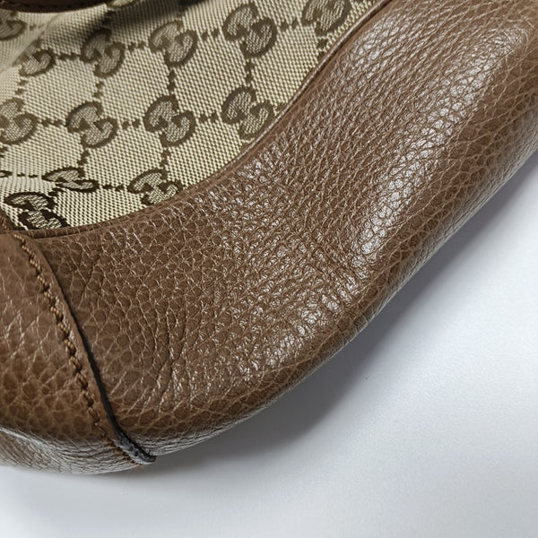 Bree Monogram Coated Canvas Beige