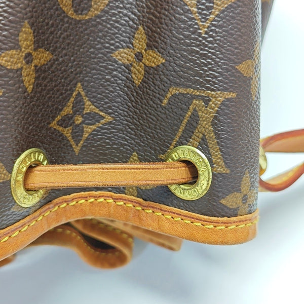 NÉONOÉ PM Monogram Coated Canvas Brown
