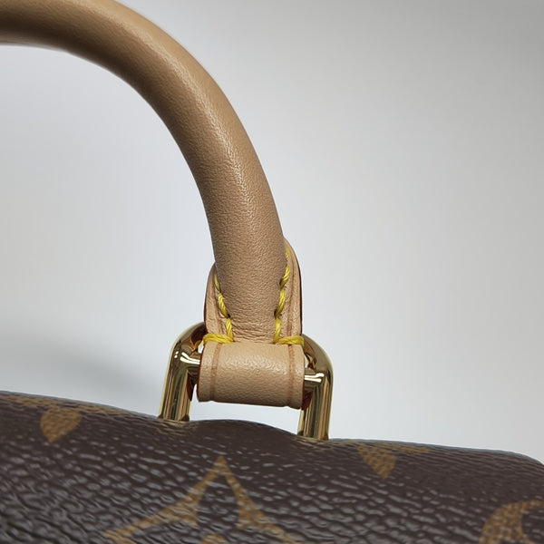 MADELEINE Monogram Coated Canvas Brown