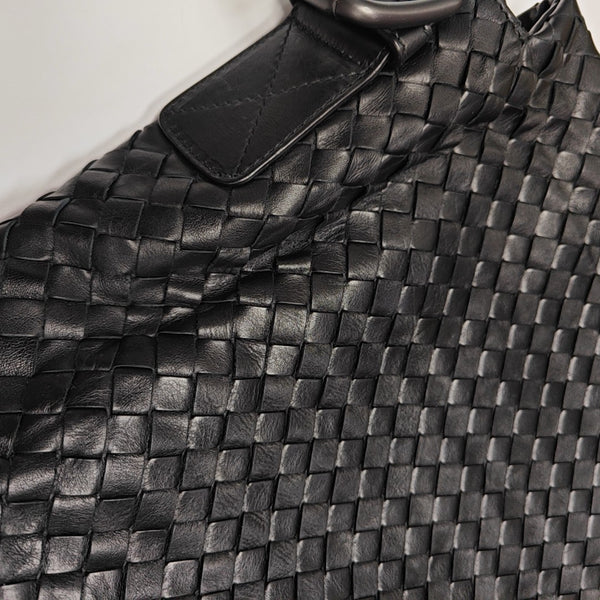 Calfskin Shoulder Bag Black