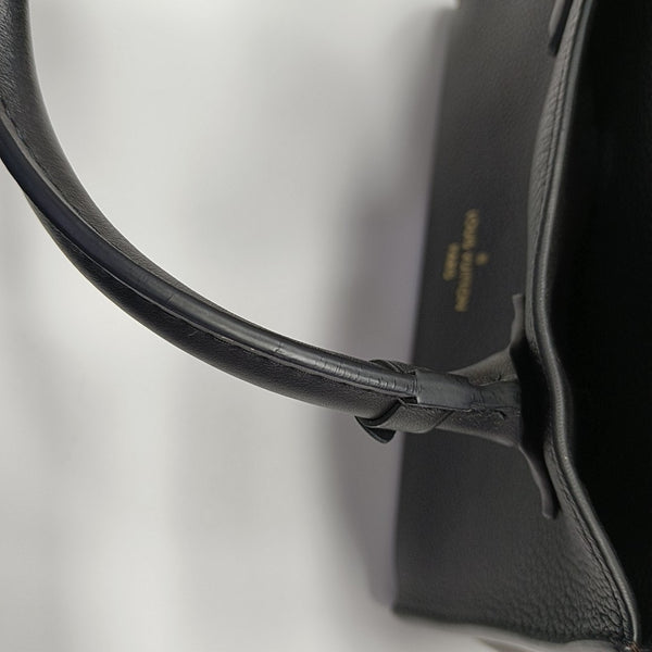 ON MY SIDE PM Monogram Coated Canvas Black